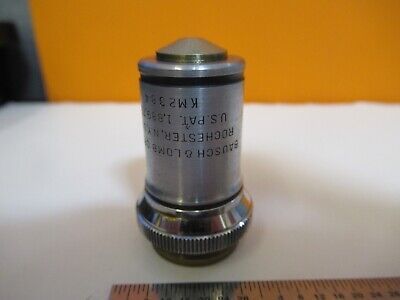 BAUSCH LOMB 97X OPTICS OBJECTIVE MICROSCOPE PART AS PICTURED &1E-C-84