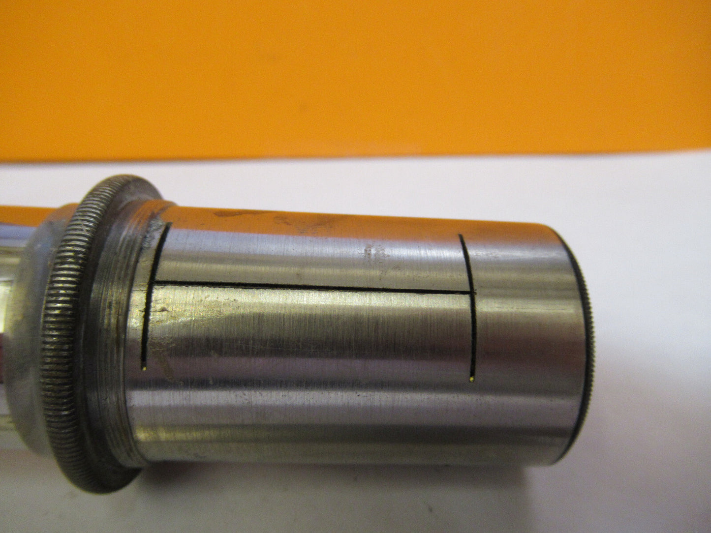 Antique Bausch & Lomb Brass Tubus 26mm Microscope Part