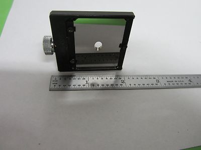 MICROSCOPE PART OLYMPUS JAPAN METALLIC MIRROR OPTICS AS IS BIN#N9-12
