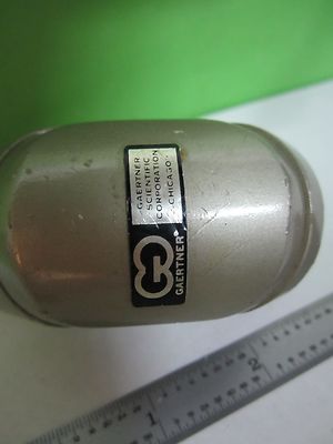 GAERTNER ELBOW PART MICROSCOPE OPTICS AS IS BIN#T5-38