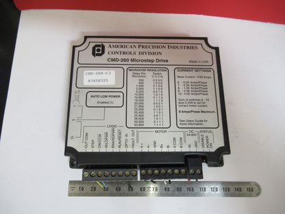 CMD-260-C3 MICROSTEP DRIVE BOARD MODULE CONTROL AS PICTURED Y7-B-37