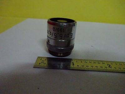 Microscope Part Objective Reichert Austria Epi 5X Optics