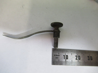 LOT MISMATCHED ANTIQUE CLIPS MICROSCOPE PART AS PICTURED P2-B-94