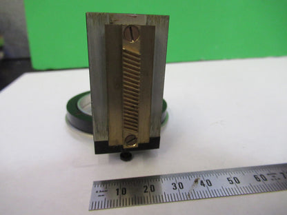 CBS BECK KASSEL CONDENSER HOLDER GERMANY MICROSCOPE PART AS PICTURED G8-A-07