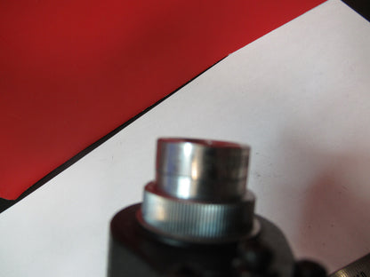 LEICA MICROSCOPE PART STAGE + OBJECTIVE AND EYEPIECE  AS PICTURED 6V-FT-80