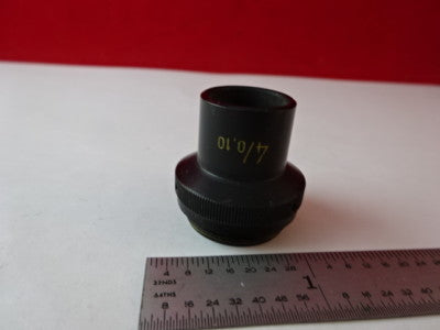 Wild Swiss Objective 4X Microscope Optics Part