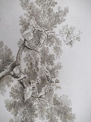 ANTIQUE ETCHING ITALIA ROME CIRCA 1810 GASPARD DUGHET PIETRO PARBONI AS PIC vi