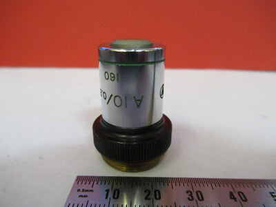 Bausch & Lomb Objective 10X /160 Lens Optics Microscope Part
