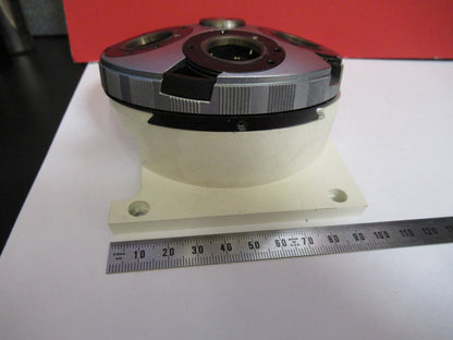 ZEISS  GERMANY QUINTUPLE EMPTY NOSEPIECE MICROSCOPE PART AS PICTURED Y5-A-62