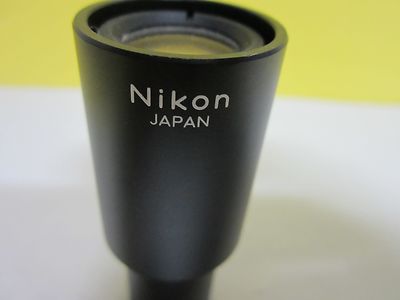 MIKROSKOPTEIL NIKON JAPAN Okular TV Relaislinse 1X/16 OPTIK AS IS BIN#T6-16