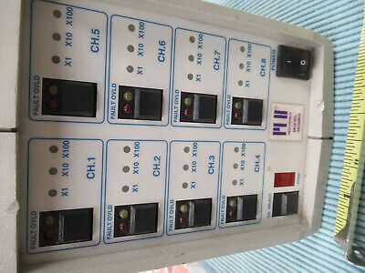 PCB PIEZOTRONICS 482M163 8 CHANN ICP SIGNAL POWER SUPPLY for ACCELEROMETER #TD-3