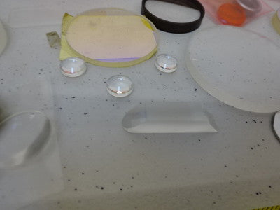 Large Lot Optics Mirrors Lenses Prism Filters Etc Optical