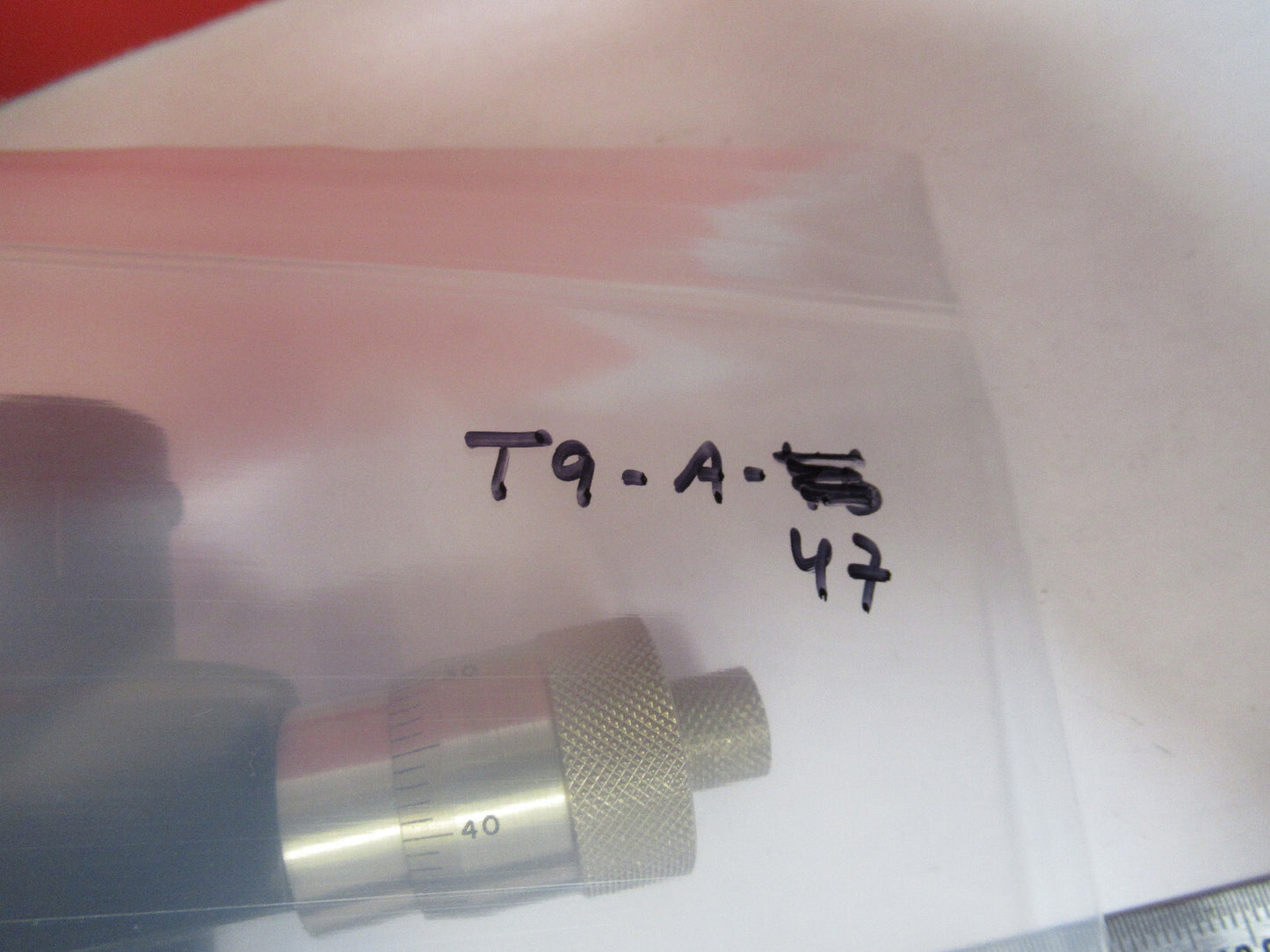 PTI FILAR MEASURING OCULAR EYEPIECE MICROSCOPE PART AS PICTURED T9-A-47