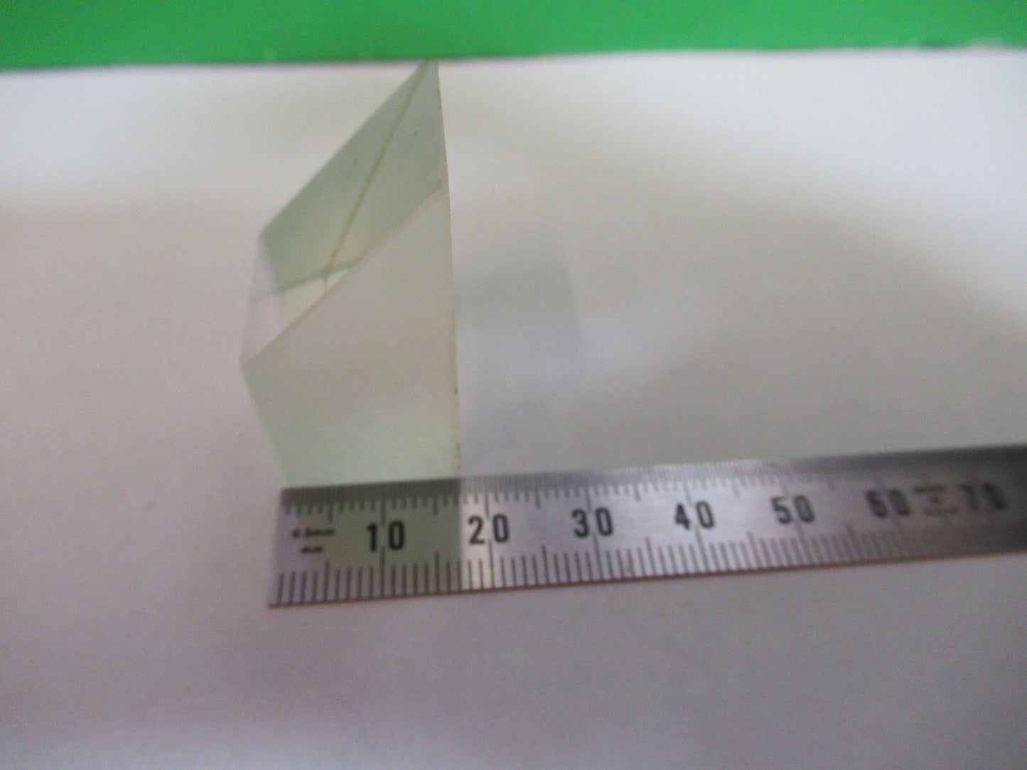 BAUSCH LOMB GLASS PRISM OPTICS MICROSCOPE OPTICAL PART AS PICTURED 98-A-06