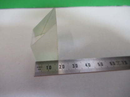BAUSCH LOMB GLASS PRISM OPTICS MICROSCOPE OPTICAL PART AS PICTURED 98-A-06