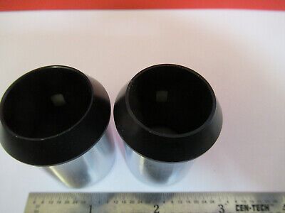 PAIR ADAPTERS ZEISS NIKON EYEPIECE OCULAR MICROSCOPE PART AS PICTURED &B6-A-35