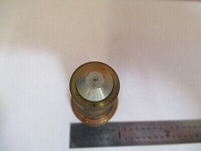 ANTIQUE BAUSCH LOMB 97X 1.9mm OBJECTIVE MICROSCOPE PART AS PICTURED &7B-B-10