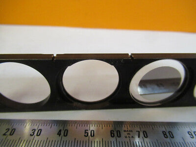 NIKON JAPAN NEUTRAL DENSITY FILTER SLIDE ND MICROSCOPE PART AS PICTURED P2-A-33