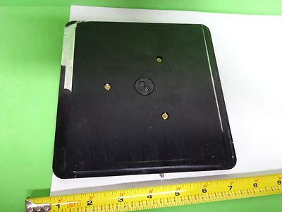 MICROSCOPE PART POLYVAR REICHERT LEICA ROTABLE STAGE TABLE AS IS BIN#60-E-03