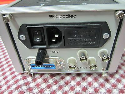 Capacitec 4100-sl capacitance amplifier for sensor displacement or vibration