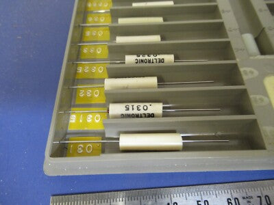 CALIBRATED PINS INSPECTION METROLOGY DELTRONIC 0.86 .175 SET AS PICTURED &9-A-07