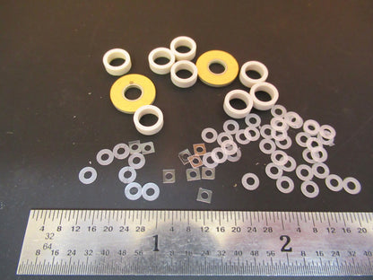 LOT ASSORTED PIEZO QUARTZ PIEZOELECTRIC BLANKS ULTRASONIC SENSOR &FT-1-B-11