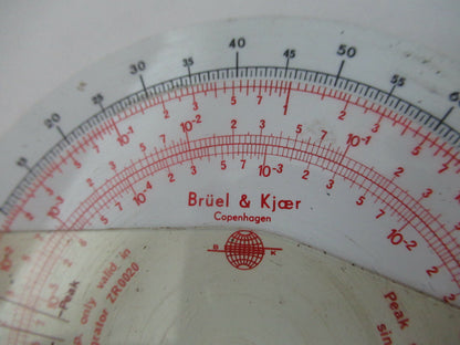 Brüel & Kjær Denmark QH0001 Sound Ruler Calculator