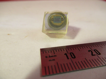 OPTISCHE FOTODIODE + ZERODUR PRISMA LASEROPTIK RLG LITTON WIE ABGEBILDET &amp;10-A-15