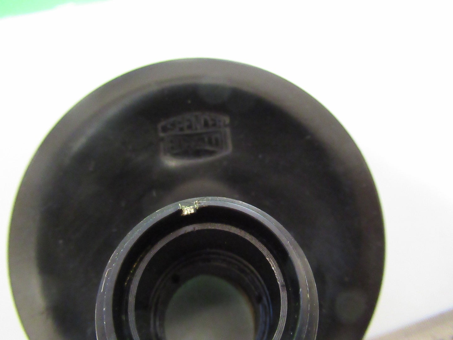 ANTIQUE AO SPENCER NOSEPIECE BRASS  MICROSCOPE PART AS PICTURED T6-A-43