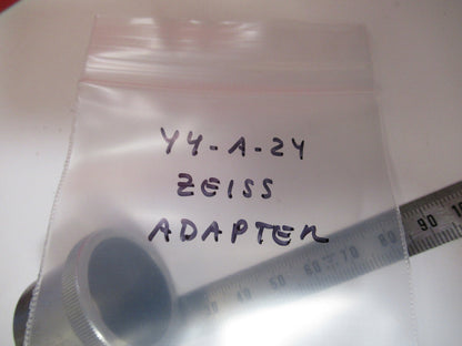 CARL ZEISS GERMANY ADAPTER MICROSCOPE PARTS AS PICTURED Y4-A-24