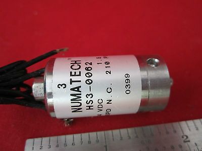 NUMATECH SOLENOID VALVE PNEUMATIC H53-0062 AUTOMATION CONTROL BIN#4
