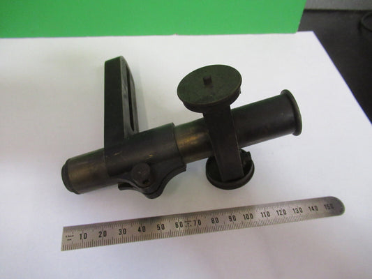 Antique Brass Tubus Frame Unknown Collimator Scope Part