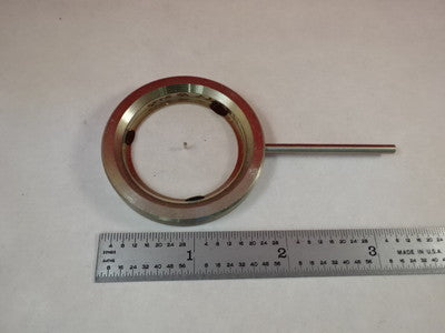 Optical Mounted Lens UV Ultraviolet 308 nm [drilled center]