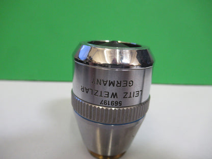 LEITZ WETZLAR GERMANY OBJECTIVE DF ERGOLUX 50X MICROSCOPE AS PICTURED #P4-B-54