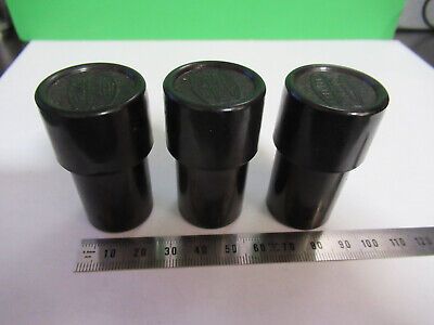 ANTIQUE EMPTY PLASTIC CANS OBJECTIVE SPENCER MICROSCOPE PART AS PICTURED R9-A-70
