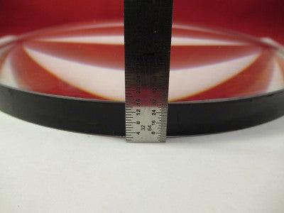 Huge Optical Convex Concave Lens 7.5" Diameter Glass Thick Pro Optics