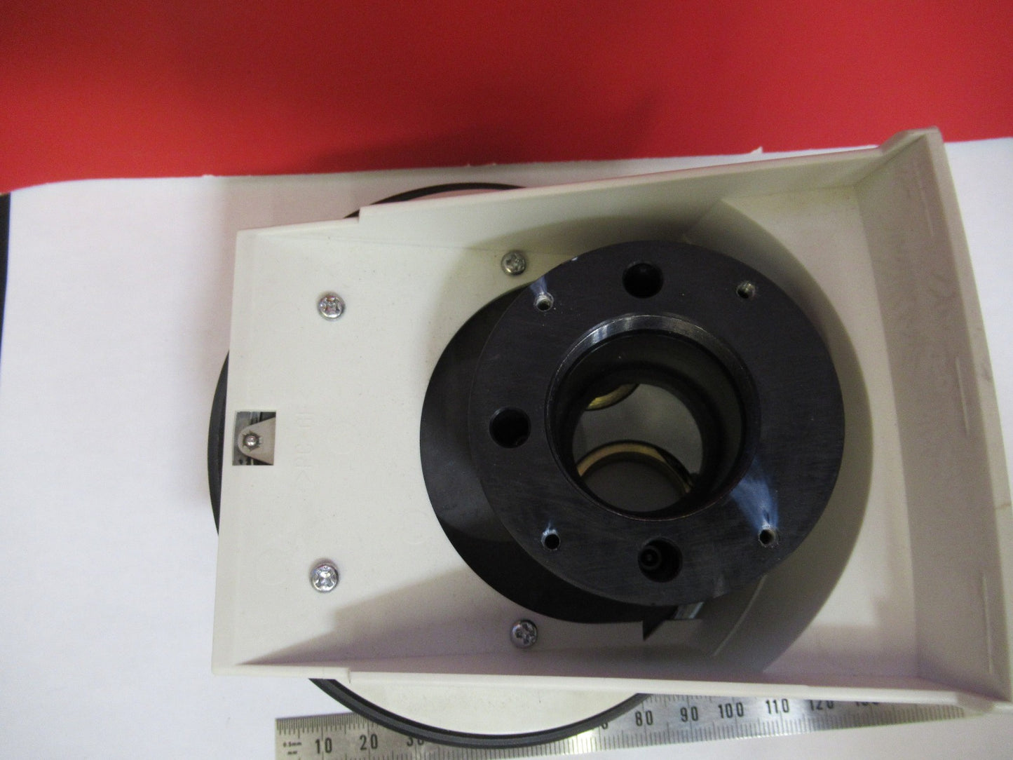 NIKON ECLIPSE E-400 JAPAN NOSEPIECE FAIR MICROSCOPE PART AS PICTURED T5-A-02