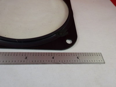 DYNASCOPE ENGLAND HUGE CONCAVE CONVEX LENS MICROSCOPE PART OPTICS AS IS &81-A-09