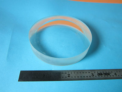 Optical Large Convex Concave Lens Thick Laser Optics