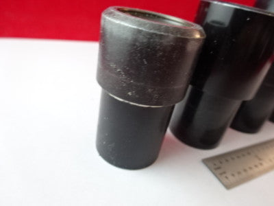 for parts LOT EYEPIECES OPTICAL AO BL MICROSCOPE PART OPTICS AS IS #54-A-11