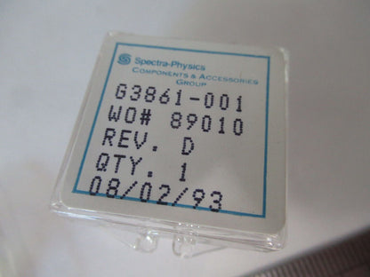 OPTICAL PRO LASER SPECTRA PHYSICS OUTPUT G3861-001 OPTICS AS PICTURED &W7-B-13