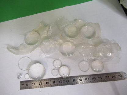 LOT OPTICAL GLASS LENSES ASSORTED LASER OPTICS NICE AS PICTURED U9-A-49