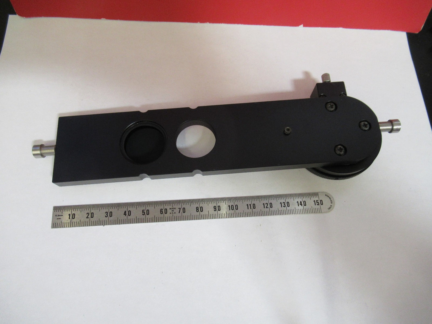 NIKON E400 ECLIPSE POLARIZER ROTABLE OPTICS MICROSCOPE PART AS PICTURED T7-A-86