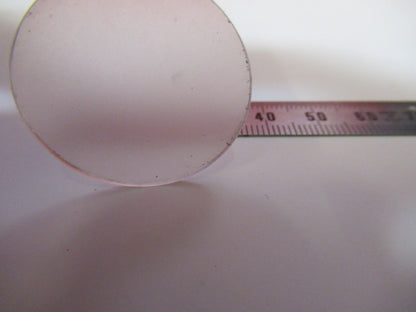 LEITZ WEZTLAR GERMANY DIFFUSER FILTER GLASS MICROSCOPE PART AS PICTURED Y4-A-33