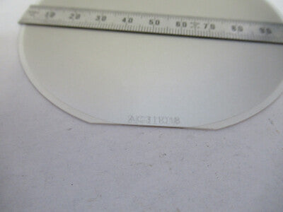 FOR PARTS SAPPHIRE WAFER PLATINUM COATED STAINED OPTICS AS PICTURED #2-FT-05
