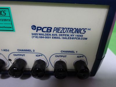 PCB PIEZOTRONICS 482C ICP SIGNAL CONDITIONER 4 CHAN ACCELEROMETER CALIBRATION