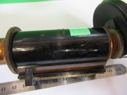 FÜR TEILE BAUSCH LOMB TUBUS + NASENSTÜCK MIKROSKOPTEIL WIE ABGEBILDET #W9-A-11