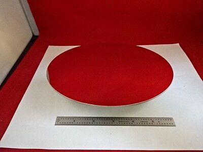 NICE OPTICAL HUGE ALUMINUM METAL MIRROR MIL SPEC LASER OPTICS AS IS #AN-02