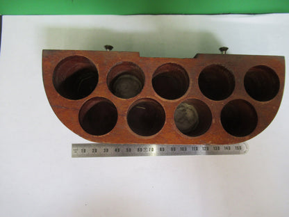 Spencer Lens Co. American Optical Co. Wood Carved for Cabinet Microscope Part