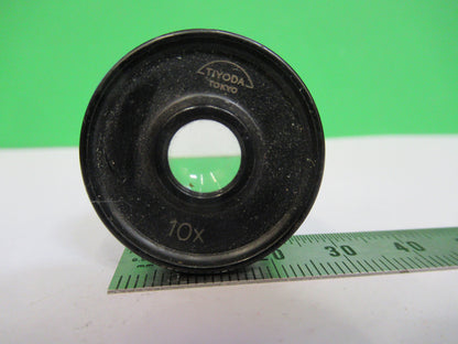 Tiyoda Japan Eyepiece 10X Lens Optics Microscope Part